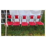 5 restaurant chairs