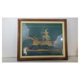 Framed print of Weather Vane exibit