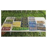 (23) license plates