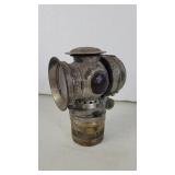 Badger Brass Carbide Solar bicycle lamp