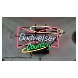 Budweiser Country neon sign