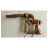 Brass gasoline nozzle