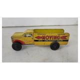 Cortland mfg. Tin litho wind-up truck