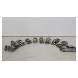Danbury Mint pewter car collection