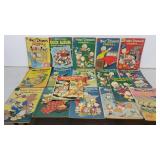 (17) Walt Disney Donald Duck comic books