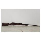 Unmarked bolt action rifle