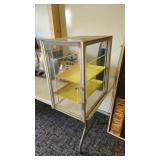 Glass display cabinet