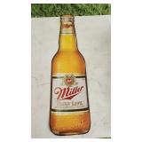Miller High Life metal sign