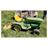 John Deere 110 lawn tractor with deck