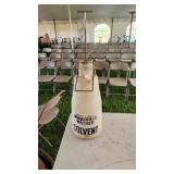 Windshield washer solvent container