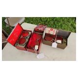 3 roadside reflectors