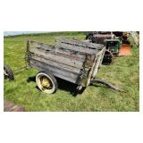Small shop built trailer