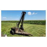 Hydraulic orchard manlift