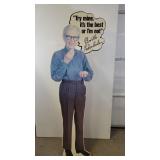 Orville Redenbacher cardboard standee