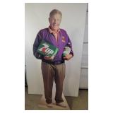 Jerry Vandyk 7-up cardboard standee
