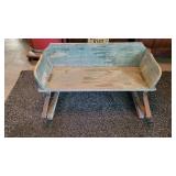 Wagon seat with suspension