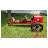 1917 Henderson Motorcycle/Ice boat