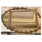 Metal Framed Vanity Trays