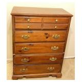 5 Drawer Wooden Dresser
