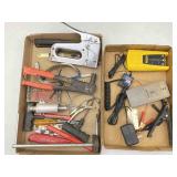 Assorted Tools, Testers, Finders, Staplers +