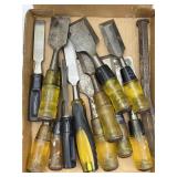 Stanley Wood Chisels: 1/2 To 2 Inches
