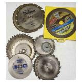 12pc 7.25", 10" Wood Cutting Circular Saw Blades