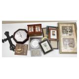Wall Clock, Picture Frames, Thermometer, Decor