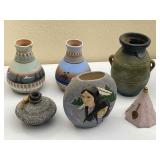 Collectible Ceramic Pots, Pottery - Decor
