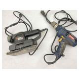 Roybi 3/8" Electric Drill, Black & Decker Sander