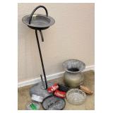Ashtrays, Brass Spittoon