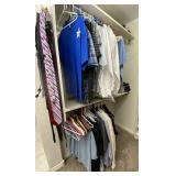 Men's Clothing Size Medium, Large, Hats, Belts