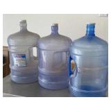 3pc Plastic Water Storage Bottles