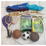 Outdoor Backyard Games, Balls, Rackets