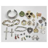 Pendants, Earrings, Bracelets, Pill Boxes, Brooch