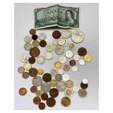 Assorted Foreign Coins