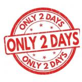 Pick Up Is 2 Days Only: Feb. 24 & Feb. 25 9am-1pm