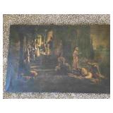 Vintage Canvas Print: Ladies In Repose