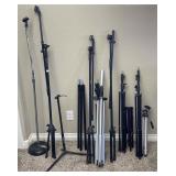 Microphone Stand, Guitar Stand, Tripod Mounts