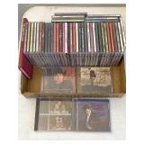 Audio CDs, some with signatures