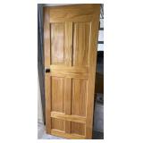 6 Six Panel 32' Wooden Door