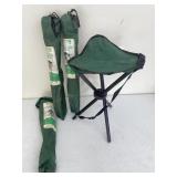 Holding Canvas Three Leg Stool