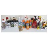Assorted Chemicals: Automotive, Pesticide, Paint
