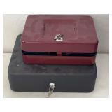 2pc Metal Locking Cashbox