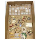Assorted Pins, Pendants, Brooches