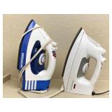 2pc Electric Clothes Steam Iron
