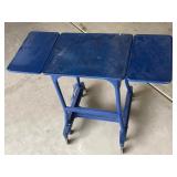 Rolling Folding Metal Table/ Stand