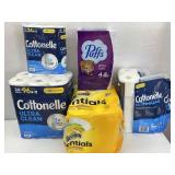 Toilet Tissue, Tissues, Paper Towels