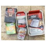 Weber Foil Pans, Lighter Cubes, Mosquito Repellent