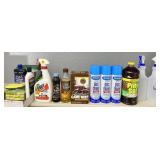 Home Cleaning Supplies, Polish, Sponges, Wood Oil