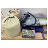 Sleeping Bags, Pads, Inflatable Mattress